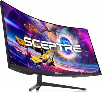 30-Inch Curved Gaming Monitor 21:9 2560X1080 Ultra Wide/ Slim HDMI Displayport u - Image 1 of 4
