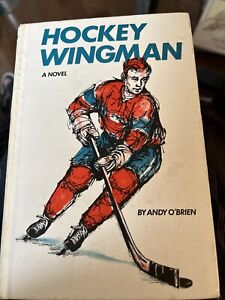 Hockey Wingman Ein Roman von Andy O'Brien 1967 1. Auflage Hardcover 1967 Vintage