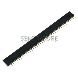 10Stks 40Pin 2.54mm Single Row Straight Female Pin Header Strip PBC Ardunio - Bild 1 von 4