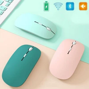 Tryb Akumulator Mute Myszy 2.4G Bezprzewodowa mysz Bluetooth do laptopa Tablet - Zdjęcie 1 z 19