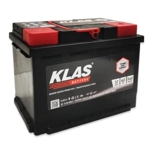 KLAS AUTOBATTERIE 12V 60AH 540A EN - POSITIV RECHTS 240x175x190 - Bild 1 von 4