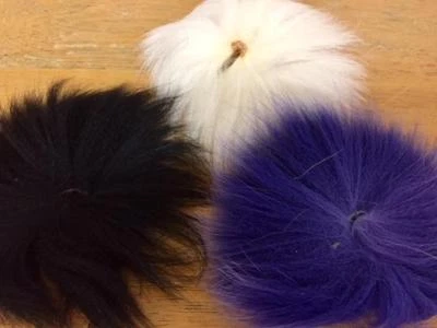 ARCTIC FOX TAIL HAIR da HARELINE. ESCOLHA A COR. AMARRAÇÃO DE MOSCA. FAZER PINCÉIS DE DUBLAGEM - Imagem 1 de 3