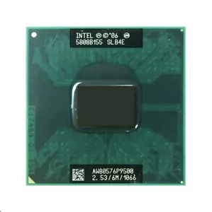 Procesador CPU móvil Intel Core 2 Duo P9500 2,53 GHz 6 MB 1066 MHZ Socket P SLB4E - Imagen 1 de 1
