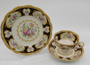 Royal Albert 5 Pcs Tea Cup & Saucer With Plate Porcelain Lady Hamilton England - Picture 1 of 19