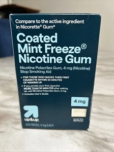 Sale Up & Up 2mg Mint Freeze  100 Piece Exp Jul/2026 ( Comparable To Nicorette) - Picture 1 of 1