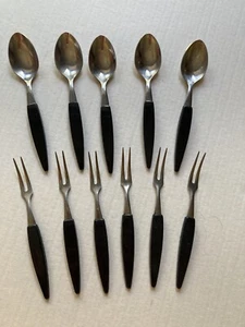Juego de cucharas mini tenedor MCM de colección 11 piezas acero inoxidable cóctel entremeses Japón - Imagen 1 de 9