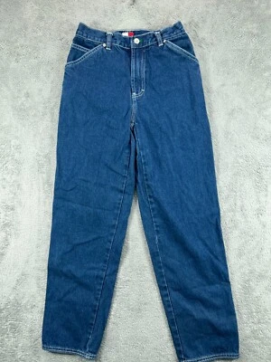 Jeans para niños 10 Tommy Hilfiger azul carpintero denim lavado medio 24x25 vintage Foto 1 de 4