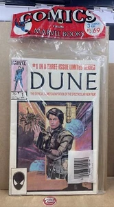 Dune 1-3 Marvel Factory Sealed Comic Book 3 Pack 1 2 & 3 1984 Movie Adaptation - Picture 1 of 17