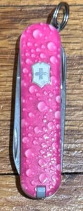 Victorinox Classic SD - Pink Bubbles 3D - Swiss Army Knife - Limited Edition - Picture 1 of 3