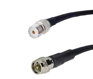 LDF4P-50A Heliax Andrews CommScope Coaxial Cable Ensamblaje Uhf PL259 SO239 - Picture 1 of 6