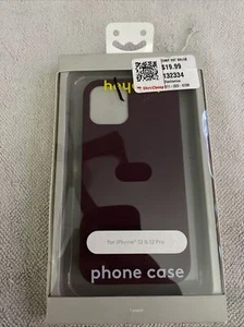 Heyday Phone Case for iPhone 12 & 12 pro - Wine Color - Picture 1 of 4