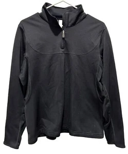 Nike Golf Therma-Fit schwarzer 1/4-Reißverschluss Pullover Sweatshirt Größe L - Bild 1 von 5