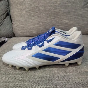 Botines de fútbol bajos de carbono Adidas Freak blancos azul real F97398 talla 14 para hombre - Imagen 1 de 14