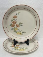 Set Of 5 Corelle Cornerstone Royal Garden Dinner Plates Vintage
