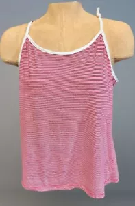 Tru Self Tank Top Damen rot-weiß ärmellos Tank Gr. 1 X - Bild 1 von 7