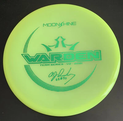 Dynamic Discs Moonshine Warden A.J. Risley Team Series V2 173 grams - Image 1 of 2