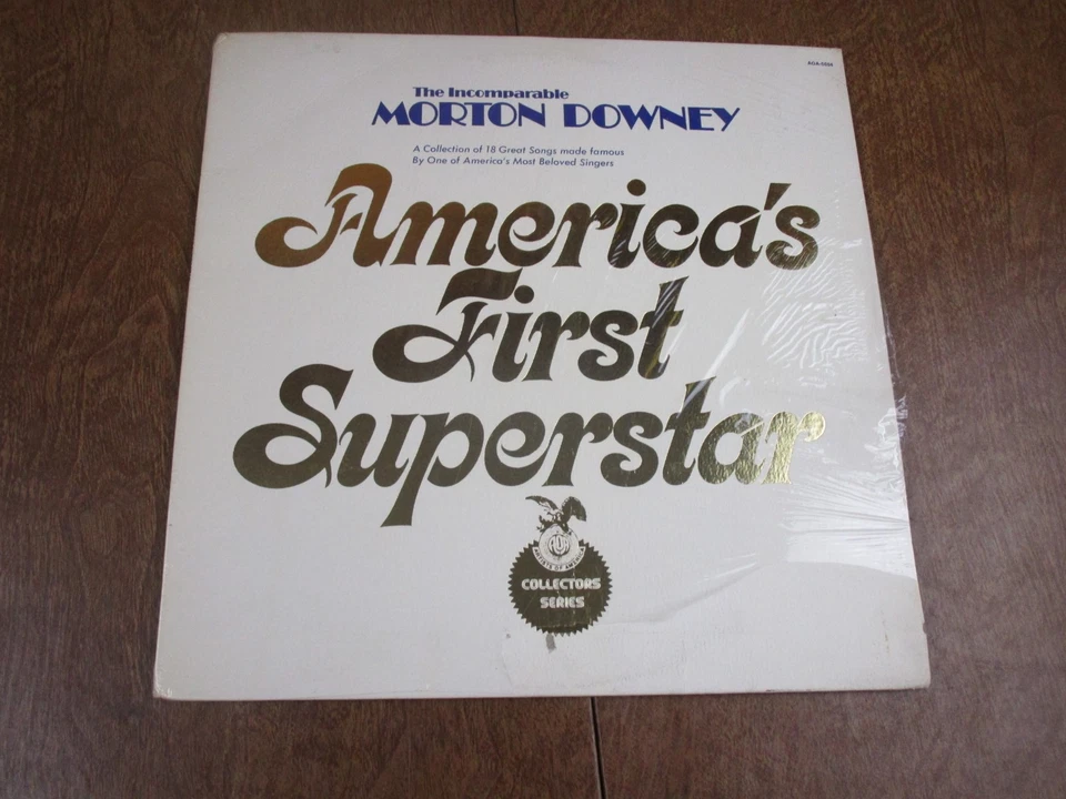 Morton Downey-   SEALED America's First Superstar- Artists of America-  AV35 Foto 1 de 1