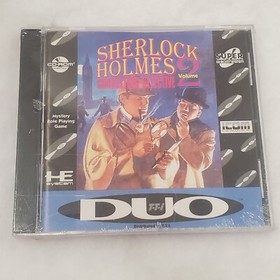 Sherlock Holmes Consulting Detective Volume 2&nbsp;TurboGrafx-CD New Cracked Case
