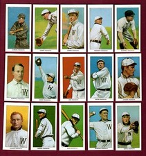 1909-11 WASHINGTON SENATORS ~ T206 CCC REPRINT Complete Team Set | ALL 19 cards