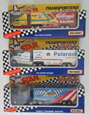 NEW MATCHBOX SUPER STAR II TRANSPORTERS 1994 KELLOGGS #5 POLAROID FAMILY! S127 - Image 1 of 2