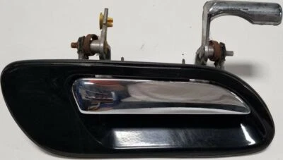 Manija de puerta exterior trasera derecha negra Lincoln Continental 1993 a 2002 Foto 1 de 4