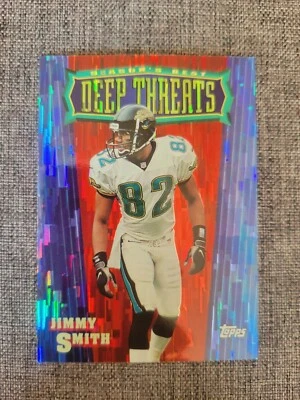 1999 Topps Chrome Jimmy Smith Season’s Best Deep Threats Refractor #SB15 Jags - Image 1 of 4