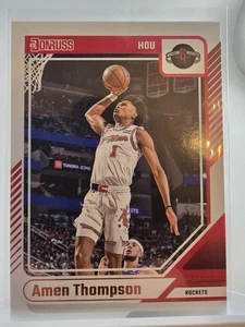 2024-25 Panini Donruss - Amen Thompson #103 Houston Rockets  - Bild 1 von 5