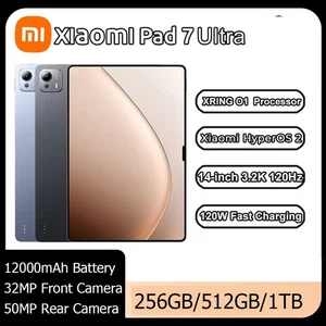 Tablet Xiaomi Pad 7 Ultra Xring O1 Ten Core 120W 12000mAh 14'' Pantalla 3.2K 50MP - Imagen 1 de 14