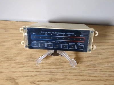 1983 Buick Riviera Electronic Touch Digital Climate Control Panel 25508257 E3213 - Image 1 of 2
