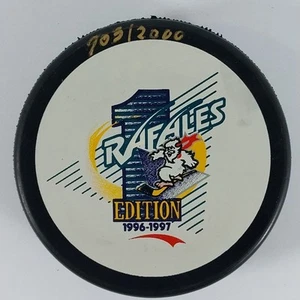 Disco de hockey oficial IHL QUEBEC RAFALES 1996-1997 edición limitada 703/2000 - Imagen 1 de 5