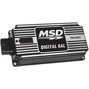 64253CR FACTORY REFURBISHED MSD Digital 6AL Ignition Control - Black - Foto 1 di 4
