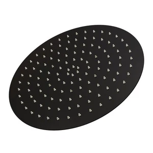10-inch Round Rainfall Shower Head in Matte Black, NSH-23250MB - Picture 1 of 2