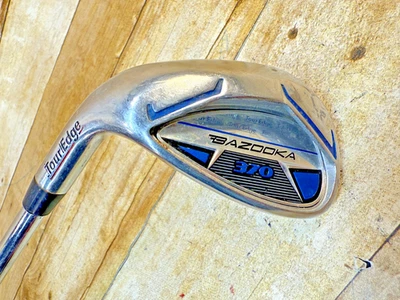 TOUR EDGE BAZOOKA 370 SAND WEDGE 56° LEFT HAND STEEL SHAFT WEDGE FLEX 35" ⛳GUC⛳ - Image 1 of 4