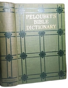 Altes PELOUBETS BIBELWÖRTERBUCH UM 1900, selbstaussprechend 500 Abbildungen - Bild 1 von 21