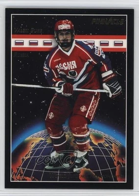 1993-94 Pinnacle World Junior Championships Valeri Bure #501 Rookie RC - Image 1 of 2