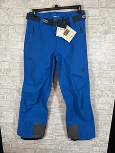 NWT Stio Men’s Environ Pant Cosmic Blue Waterproof Rain Pants Size Small - Picture 1 of 6
