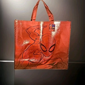Marvel Spiderman 26" X 26" Reusable Shopping Tote Bag New  - Picture 1 of 2