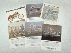 6 Jawa CZ Brochures 125 175 Trail Cross 90 Sport Roadster Oilmaster Enduro 44 - Picture 1 of 8