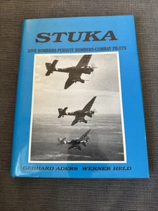 ADERS Stuka Dive Bombers-Pursuit Bombers-Combat Pilots LUFTWAFFE WW 2 BOOK - Picture 1 of 4