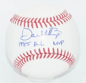 DON MATTINGLY "1985 AL MVP" Yankees Signed MLB BASEBALL + BECKETT COA #W4694 - Picture 1 of 2