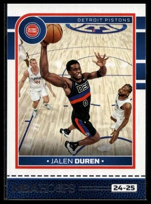 2024-25 Hoops #177 Jalen Duren - Image 1 of 2