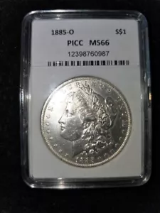 1885 O Morgan Silver Dollar BU UNC MS+ Beautiful Coin! - Picture 1 of 3