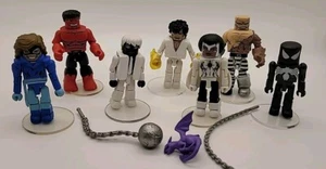 Lot Of Assorted Minimates, Kitty Pride, Red Hulk, Venom, Wrecking Ball, Photon - Picture 1 of 6