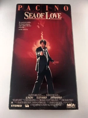 Sea of Love (VHS) 1989 Al Pacino, Ellen Barkin, John Goodman TESTED Foto 1 de 3