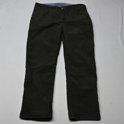 Pantalones con cordones rectos Horny Toad 38x30 marrón pana Clayton para hombre Foto 1 de 4