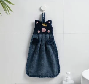 Bathroom Towel Super Soft Absorbent Little Pig Hand Towels Hanging Home Textiles - Picture 1 of 2