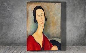 Amedeo Modigliani Portrait of Ceroni CANVAS PAINTING ART PRINT 2196 - Picture 1 of 8