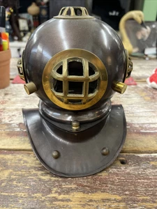 Brass Diver's Helmet Ornament Decor - Bild 1 von 5