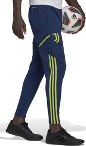 Adidas Juventus Torino Caldo Up Pantaloni Della Tuta Blu Giallo Taglia XXXL 3XL - Bild 1 von 4