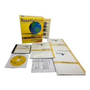 🐞 Rosetta Stone German/Deutsch 1+2 Personal Edition for PC, Mac EUC - FL - Picture 1 of 6